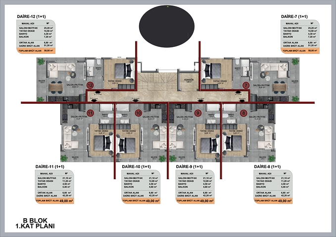 شقق بالاقساط في الانيا -ضمن مجمع قيد الانشاء في اوبا / الانيا 