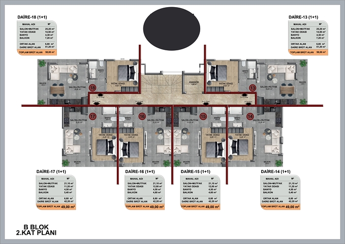 شقق بالاقساط في الانيا -ضمن مجمع قيد الانشاء في اوبا / الانيا 
