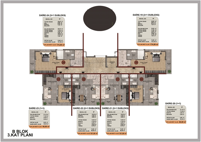 شقق بالاقساط في الانيا -ضمن مجمع قيد الانشاء في اوبا / الانيا 