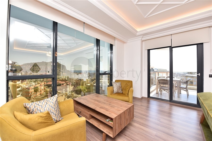 شقق اطلالة بحر في الانيا - تصميم 1+3- مطبخ منفصل - شاطئ كليوباترا / الانيا 