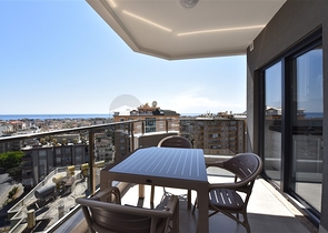 شقق اطلالة بحر في الانيا - تصميم 1+3- مطبخ منفصل - شاطئ كليوباترا / الانيا 