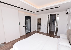 شقق اطلالة بحر في الانيا - تصميم 1+3- مطبخ منفصل - شاطئ كليوباترا / الانيا 