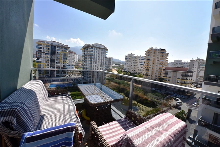 شقة ضمن مجمع فاخر -تصميم 1+1 - في مهموتلار / الانيا 