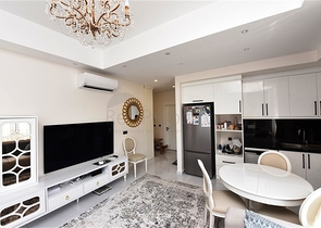 شقة ضمن مجمع فاخر -تصميم 1+1 - في مهموتلار / الانيا 