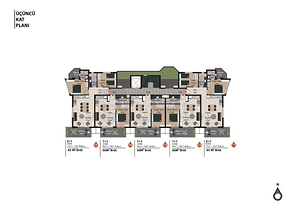 شقق بالتقسيط في الانيا -مجمع قيد الانشاء في اوبا / الانيا 