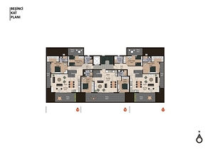 شقق بالتقسيط في الانيا -مجمع قيد الانشاء في اوبا / الانيا 