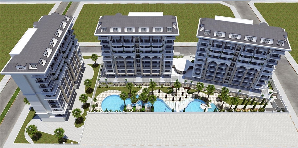 شقق فاخرة - مناسبة للاستثمار - في الانيا 