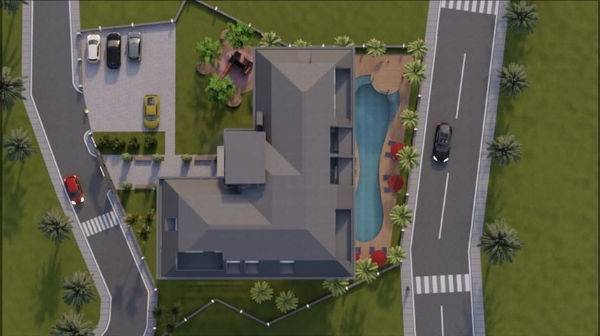 شقق قيد الانشاء في منطقة جيكجلي - بالاقساط حتى تاريخ التسليم -الانيا 