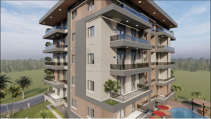 شقق قيد الانشاء في منطقة جيكجلي - بالاقساط حتى تاريخ التسليم -الانيا 