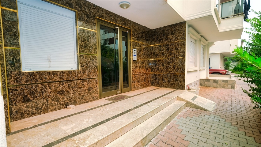 شقة من غرفتي نوم مع أثاث في منطقة كيزيلاريك الصغيرة - أنطاليا