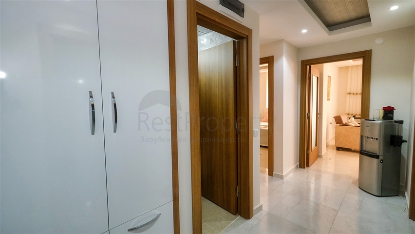 شقة من غرفتي نوم مع أثاث في منطقة كيزيلاريك الصغيرة - أنطاليا