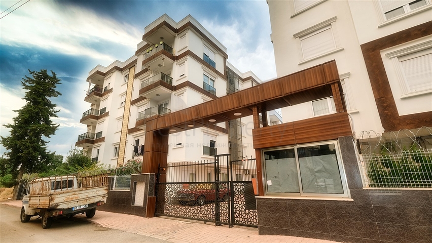 شقة من غرفتي نوم مع أثاث في منطقة كيزيلاريك الصغيرة - أنطاليا