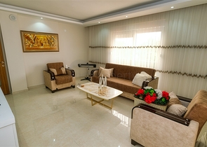 شقة من غرفتي نوم مع أثاث في منطقة كيزيلاريك الصغيرة - أنطاليا