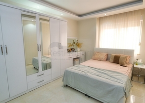 شقة من غرفتي نوم مع أثاث في منطقة كيزيلاريك الصغيرة - أنطاليا