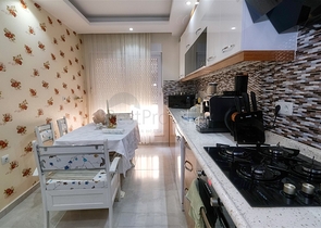 شقة من غرفتي نوم مع أثاث في منطقة كيزيلاريك الصغيرة - أنطاليا