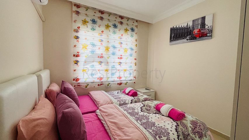 مطبخ منفصل - شقة 2 غرفة وصالة -مفروشة -في مهموتلار / الانيا 