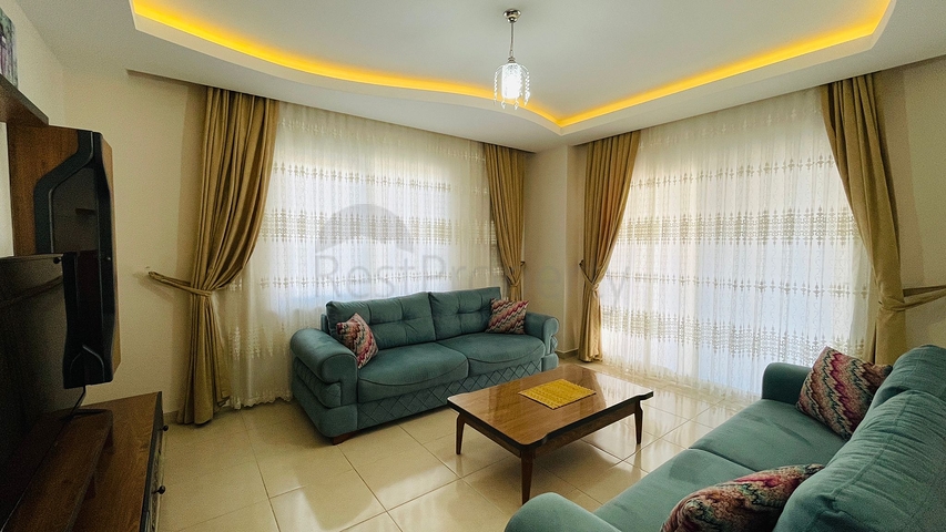 مطبخ منفصل - شقة 2 غرفة وصالة -مفروشة -في مهموتلار / الانيا 