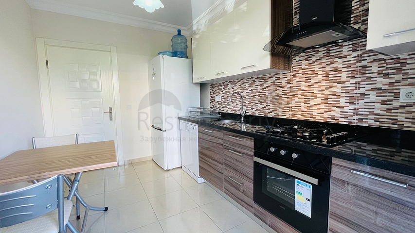 مطبخ منفصل - شقة 2 غرفة وصالة -مفروشة -في مهموتلار / الانيا 