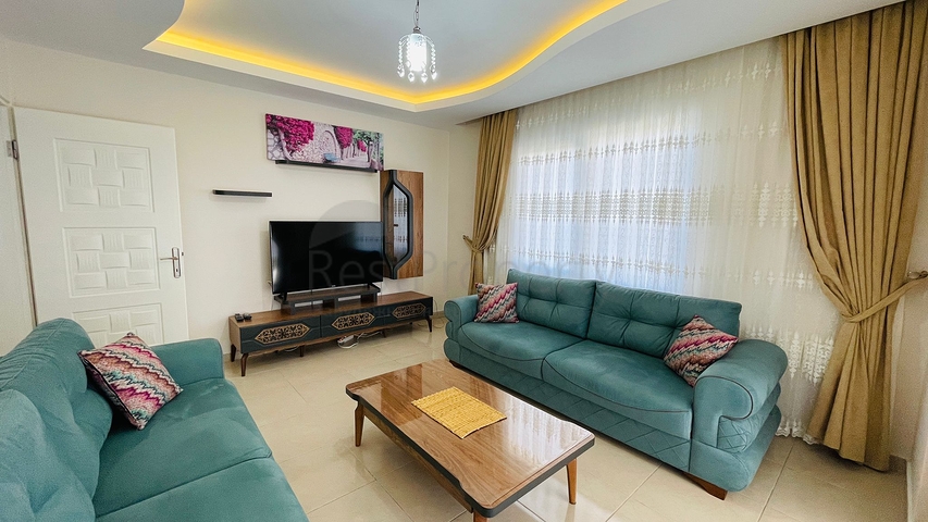 مطبخ منفصل - شقة 2 غرفة وصالة -مفروشة -في مهموتلار / الانيا 