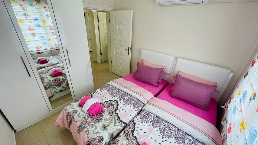 مطبخ منفصل - شقة 2 غرفة وصالة -مفروشة -في مهموتلار / الانيا 