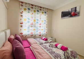 مطبخ منفصل - شقة 2 غرفة وصالة -مفروشة -في مهموتلار / الانيا 