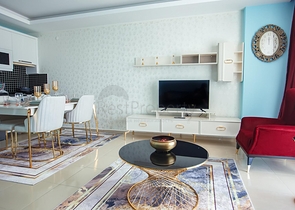 شقة طابق مرتفع -تصميم 1+1 - في مهموتلار / الانيا 