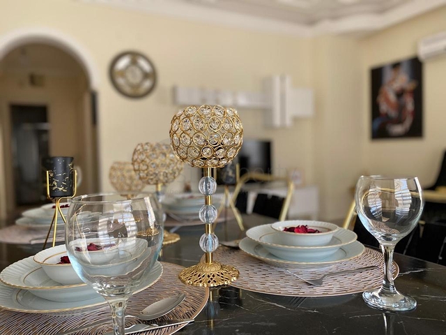 شقة اطلالة بحر في الانيا -تصميم 1+2 - مفروشة -في مهموتلار / الانيا 