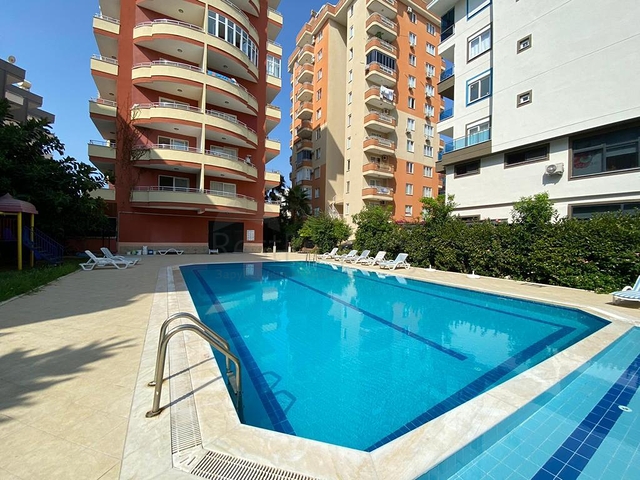 شقة اطلالة بحر في الانيا -تصميم 1+2 - مفروشة -في مهموتلار / الانيا 