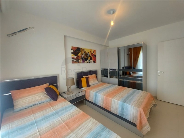 اطلالة مفتوحة - 2 غرفة وصالة -مفروشة -في مهموتلار / الانيا 