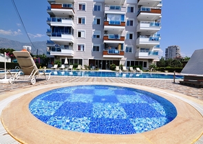 اطلالة مفتوحة - 2 غرفة وصالة -مفروشة -في مهموتلار / الانيا 