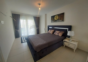 اطلالة مفتوحة - 2 غرفة وصالة -مفروشة -في مهموتلار / الانيا 