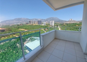 اطلالة مفتوحة - 2 غرفة وصالة -مفروشة -في مهموتلار / الانيا 