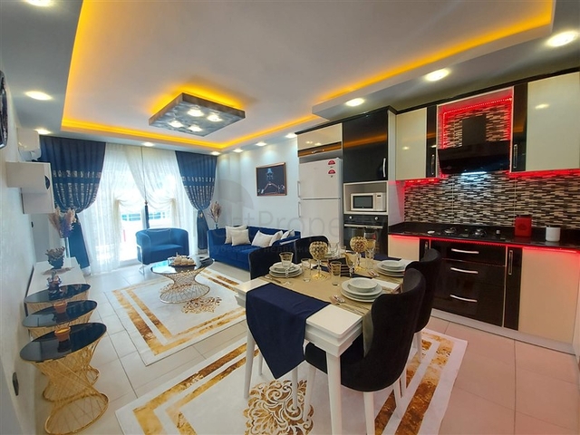 شقق في الانيا - تصميم 1+1 - في مهموتلار / الانيا 