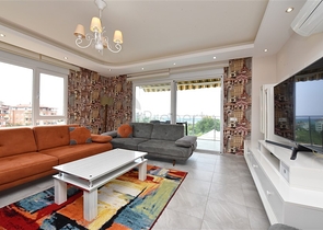 اطلالة بحر - شقة واسعة - 2 غرفة وصالة -في كاستل / الانيا 