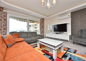 اطلالة بحر - شقة واسعة - 2 غرفة وصالة -في كاستل / الانيا 