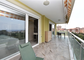 اطلالة بحر - شقة واسعة - 2 غرفة وصالة -في كاستل / الانيا 