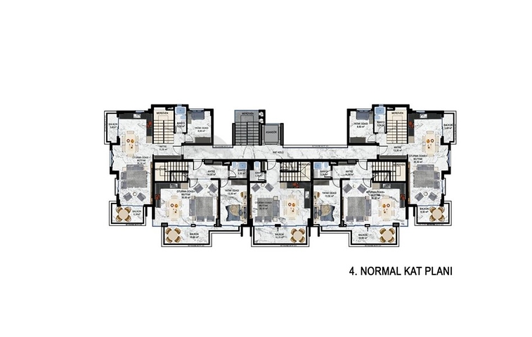 شقق بالاقساط -مجمع قريب من البحر -في كاستل / الانيا 