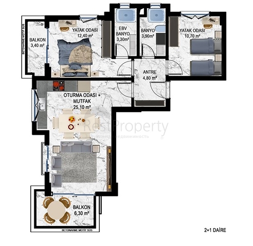 شقق بالاقساط -مجمع قريب من البحر -في كاستل / الانيا 