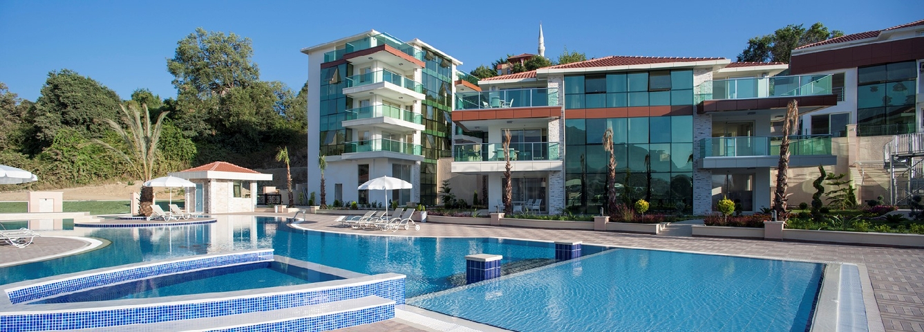 مجمع انيق وهادئ - شقة 2 غرفة وصالة -في كارجي جاك / الانيا 