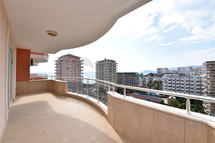 شقق اطلالة بحر في الانيا -غرفتين وصالة - مفروشة -في مهموتلار / الانيا 