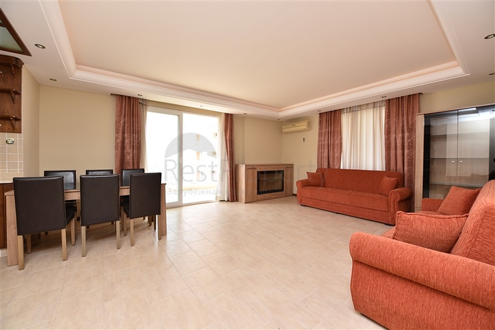 شقق اطلالة بحر في الانيا -غرفتين وصالة - مفروشة -في مهموتلار / الانيا 