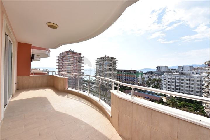 شقق اطلالة بحر في الانيا -غرفتين وصالة - مفروشة -في مهموتلار / الانيا 