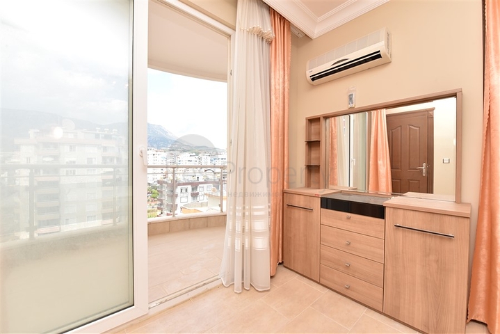 شقق اطلالة بحر في الانيا -غرفتين وصالة - مفروشة -في مهموتلار / الانيا 