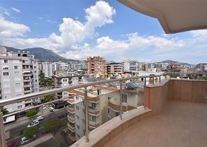 شقق اطلالة بحر في الانيا -غرفتين وصالة - مفروشة -في مهموتلار / الانيا 