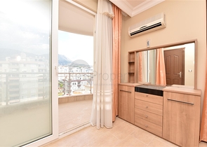 شقق اطلالة بحر في الانيا -غرفتين وصالة - مفروشة -في مهموتلار / الانيا 