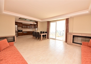 شقق اطلالة بحر في الانيا -غرفتين وصالة - مفروشة -في مهموتلار / الانيا 