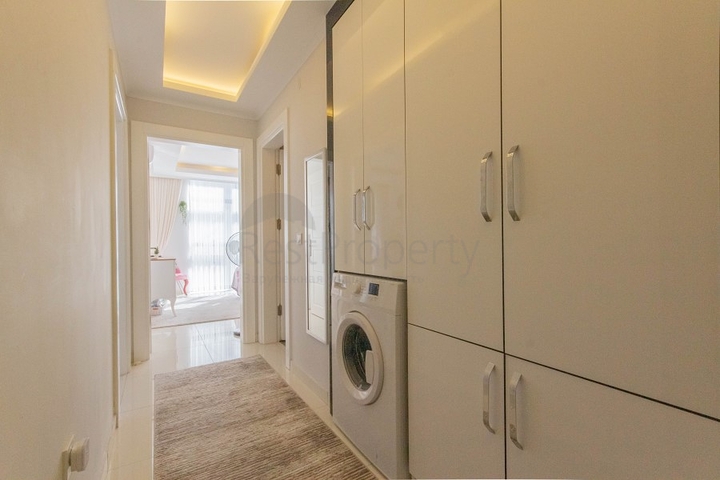 شقة للبيع في الانيا - تصميم انيق - 2 غرفة وصالة -في مهموتلار / الانيا 