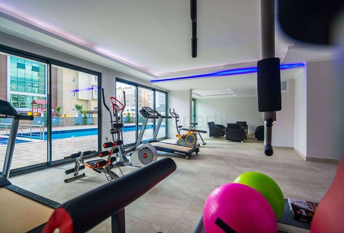 شقة للبيع في الانيا - تصميم انيق - 2 غرفة وصالة -في مهموتلار / الانيا 