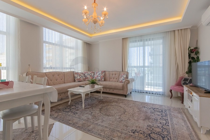 شقة للبيع في الانيا - تصميم انيق - 2 غرفة وصالة -في مهموتلار / الانيا 