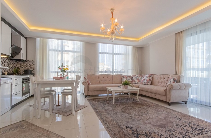 شقة للبيع في الانيا - تصميم انيق - 2 غرفة وصالة -في مهموتلار / الانيا 